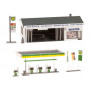 Station service BP échelle HO 1/87 - Faller 130345