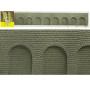 Mur en pierres taillées avec arcades decorflex - N 1/160 - FALLER 272600