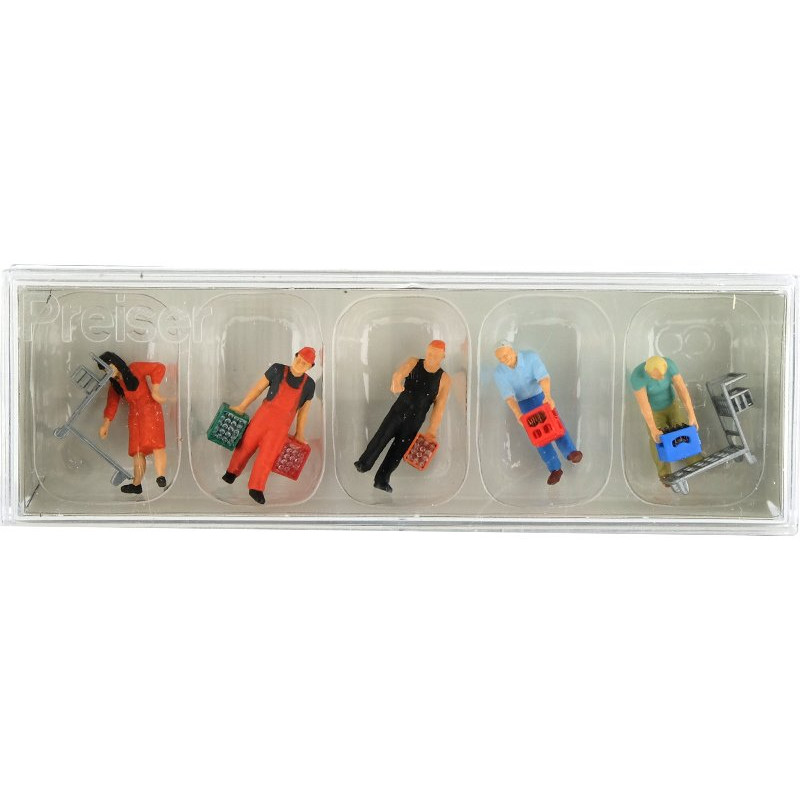 Transporteurs de boissons - HO 1/87 - PREISER 10656