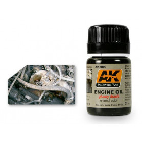 Engine Oil 35ml - Jus enamel - AK INTERACTIVE AK084