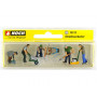 Equipe de cantonniers - HO 1/87 - NOCH 15112