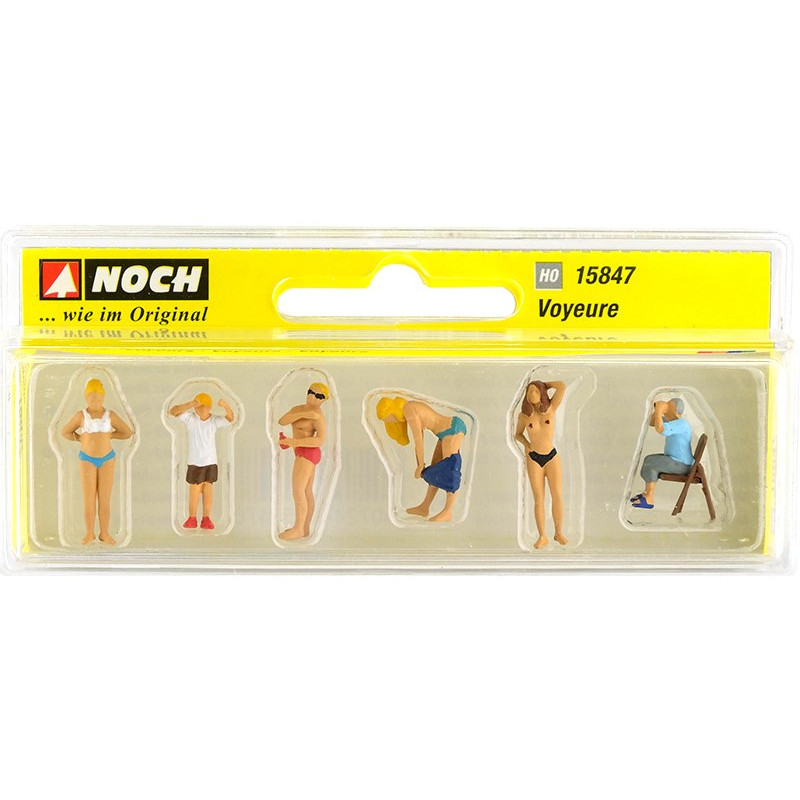 Figurines miniatures : Personnages - 1/87 - Noch 15478