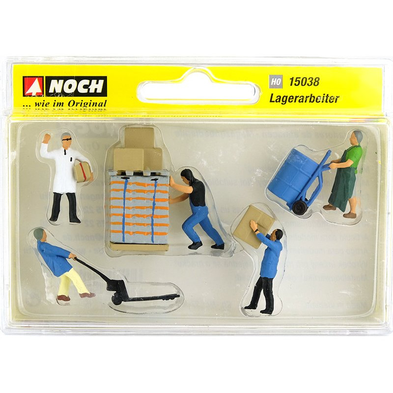 Magasiniers - HO 1/87 - NOCH 15038