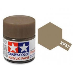 Tamiya XF-57 - chamois mat - pot acrylique 10 ml