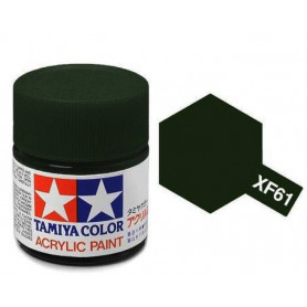 Tamiya XF-61 - vert foncé mat - pot acrylique 10 ml