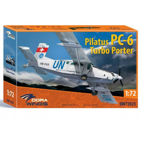 Maquette Pilatus PC-6 Turbo Porter - 1/72 - DORA WINGS 72025
