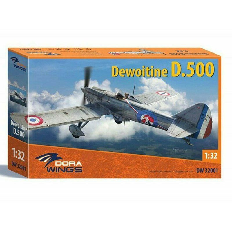Maquette Dewoitine D.500 - 1/32 - DORA WINGS 32001