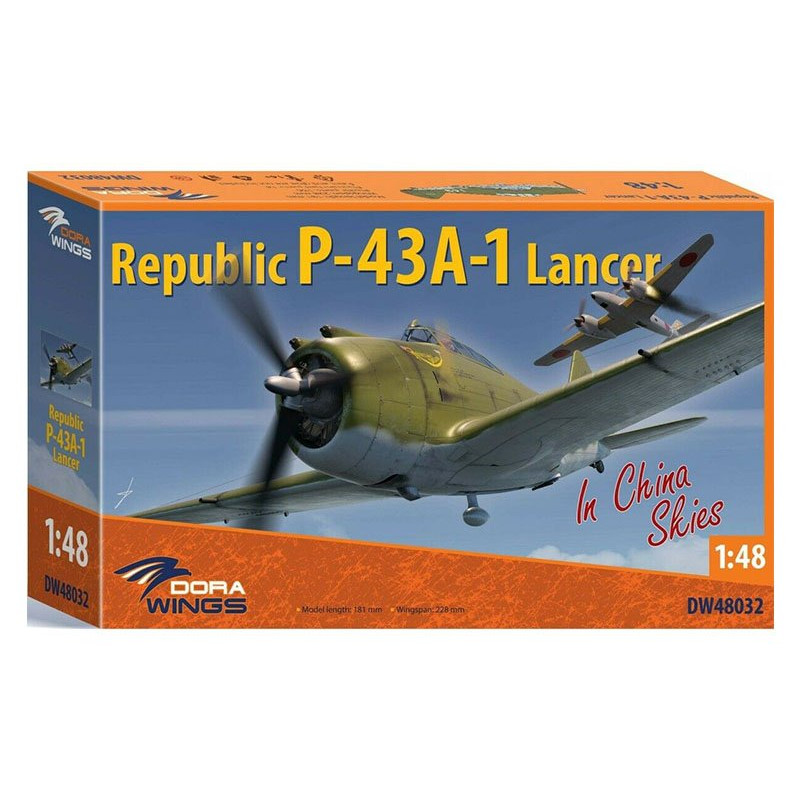 Maquette Republic P-43A-1 Lancer - 1/48 - DORA WINGS 48032