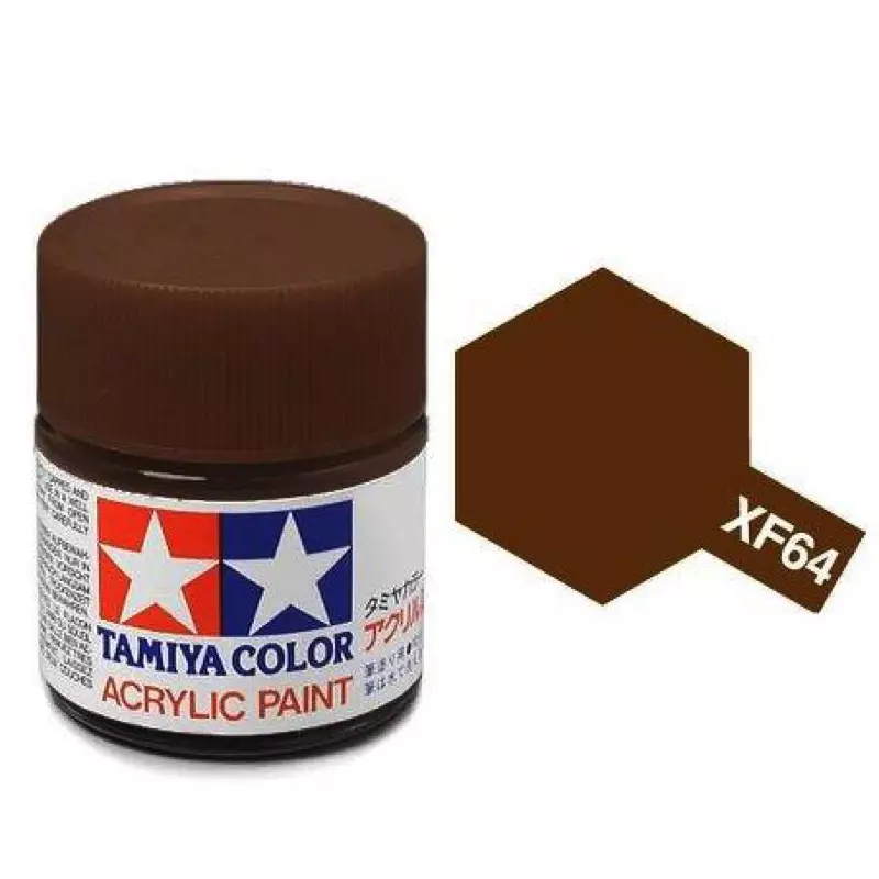 Tamiya XF-64 - rouge brun mat - pot acrylique 10 ml