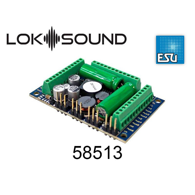 LokSound V5 XL multi DCC/MM/SX/M4 - échelle G - 1 - ESU 58513