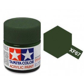 Tamiya XF-67 - Vert OTAN mat - pot acrylique 10 ml