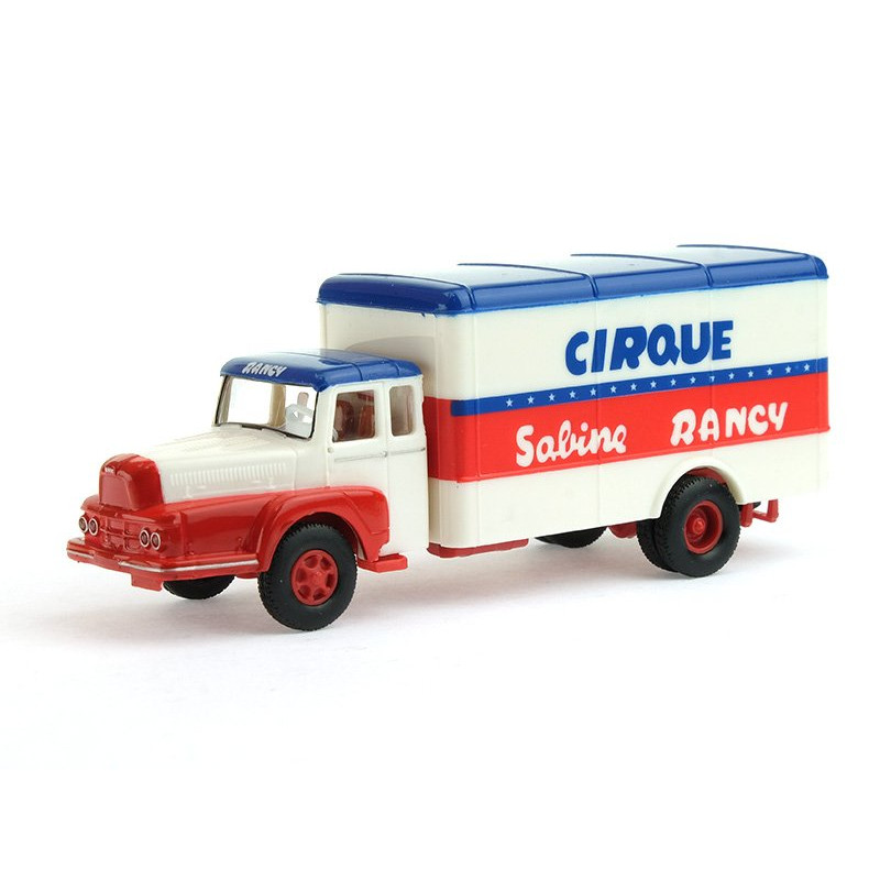 Camion UNIC ZU 122 IZOARD cirque Sabine Rancy - HO 1/87 - Brekina 85504