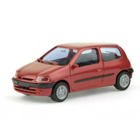 Renault Clio 2 3 portes rouge - HO 1/87 - AWM 2285