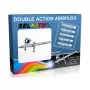 Set aérographe double action par gravité - BELKITS AIR-004