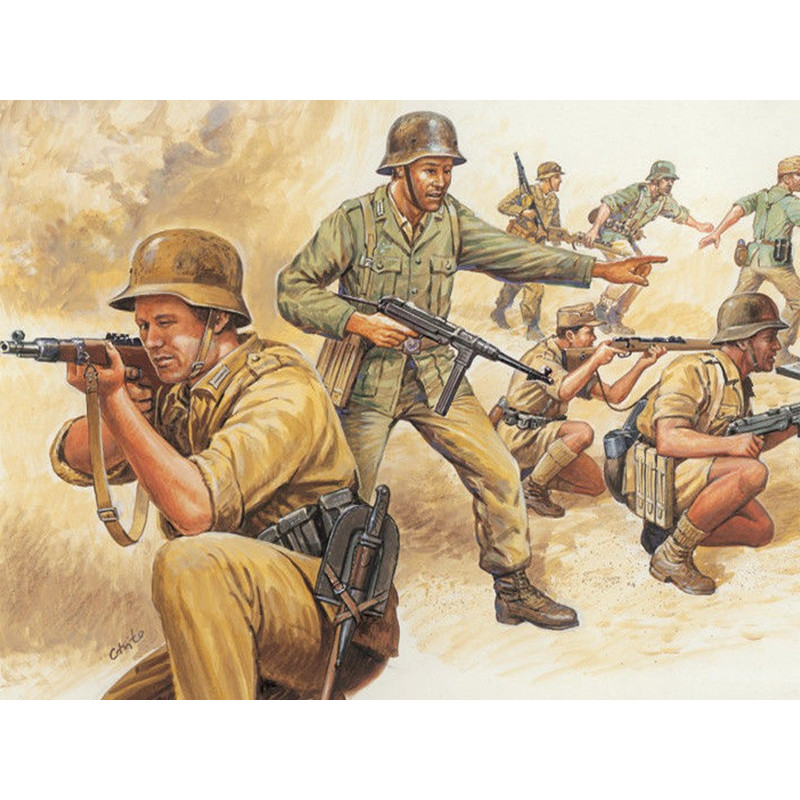 ITALERI 6076 - 1/72 - German Afrikakorps - WWII