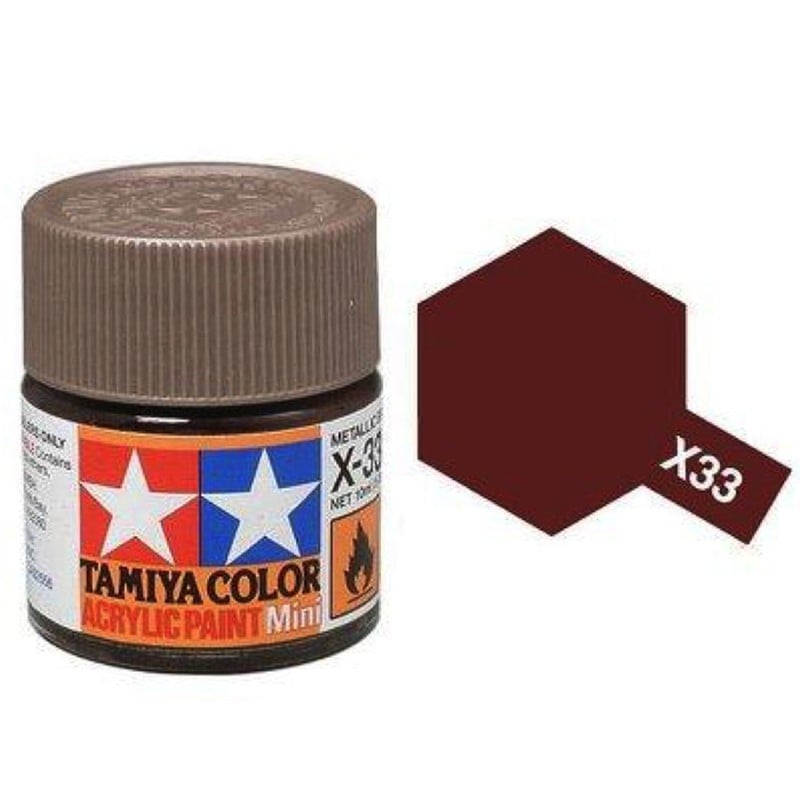 Tamiya X-33 - bronze brillant - pot acrylique 10 ml