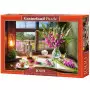 Still Life with Violet Snapdragons - Puzzle 1000 pièces - CASTORLAND