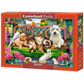 Pets in the Park - Puzzle 1000 pièces - CASTORLAND