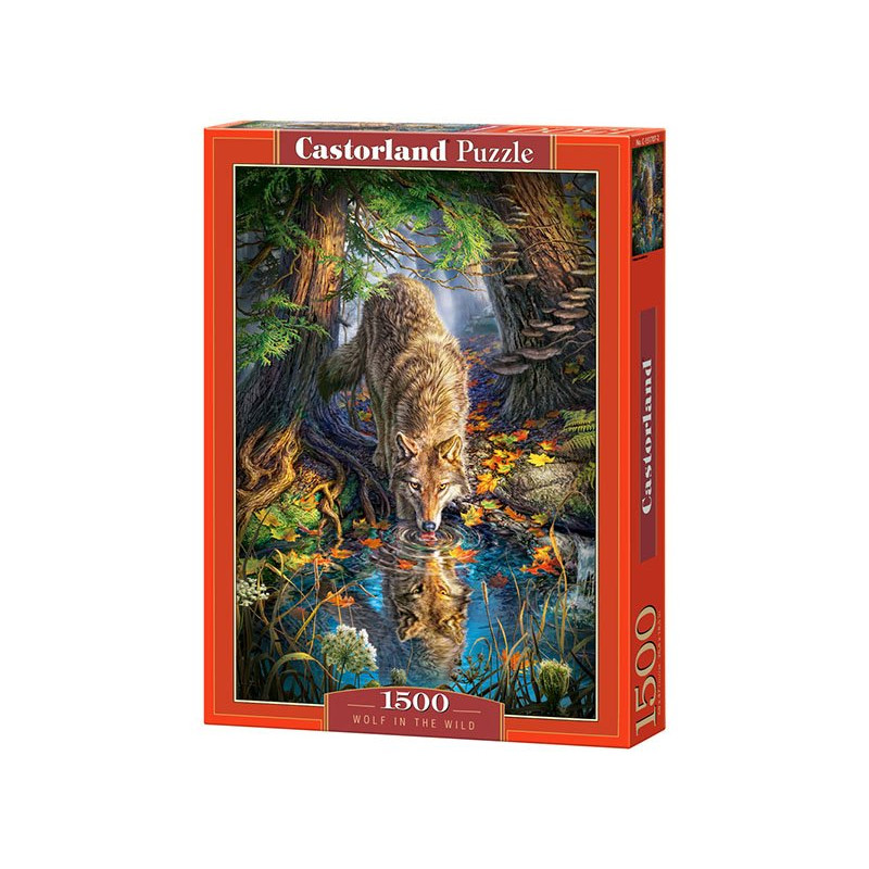 Wolf in the Wild - Puzzle 1500 pièces - CASTORLAND
