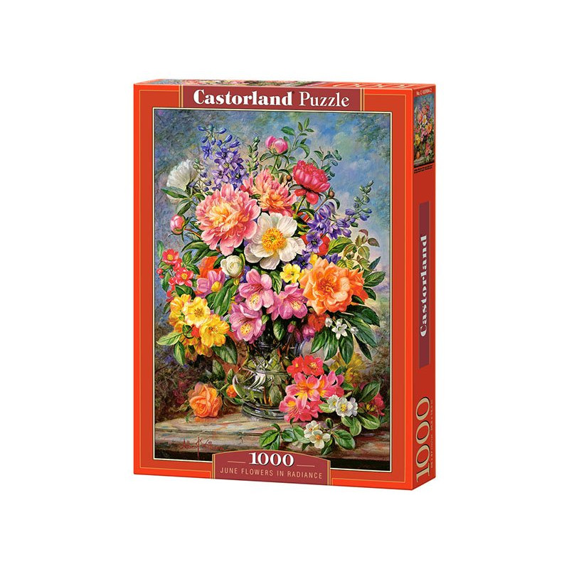 June Flowers in Radiance - Puzzle 1000 pièces - CASTORLAND