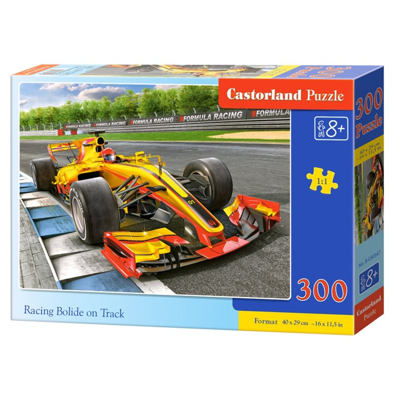 Racing Bolide on Track - Puzzle 300 pièces - CASTORLAND