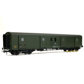 Fourgon à bogie ex-PLM SNCF avec feux - Ep. III - HO 1/87 - REE VB-362