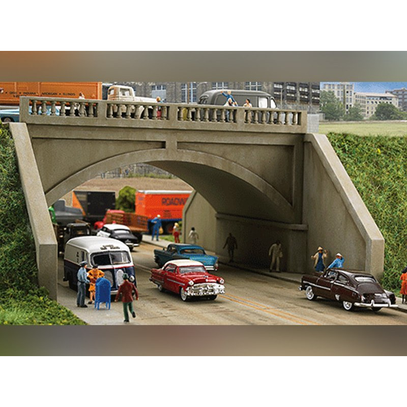 Pont routier type béton - HO 1/87 - CORNERSTONE 3196