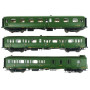 3x Express Nord A7, B9, C5D - ép IIb - HO 1/87 - 40320 LS Models