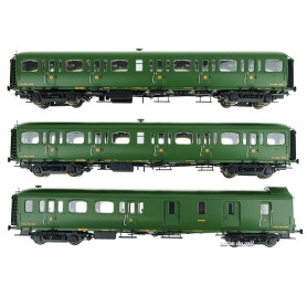 3x Express Nord C11, C11, B4D - ép IIb - HO 1/87 - 40321 LS Models