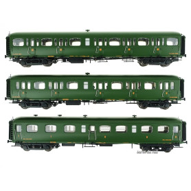 3x Express Nord A3, B9, C11 - ép IIb - HO 1/87 - 40322 LS Models