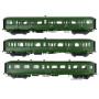 3x Express Nord A3, B9, C11 - ép IIb - HO 1/87 - 40322 LS Models