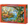 Forest Life - Puzzle 500 pièces - CASTORLAND