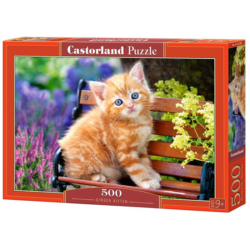 Ginger Kitten - Puzzle 500 pièces - CASTORLAND