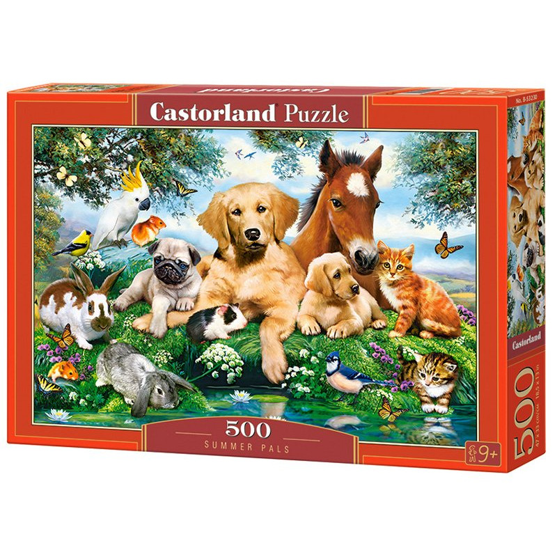 Summer Pals - Puzzle 500 pièces - CASTORLAND