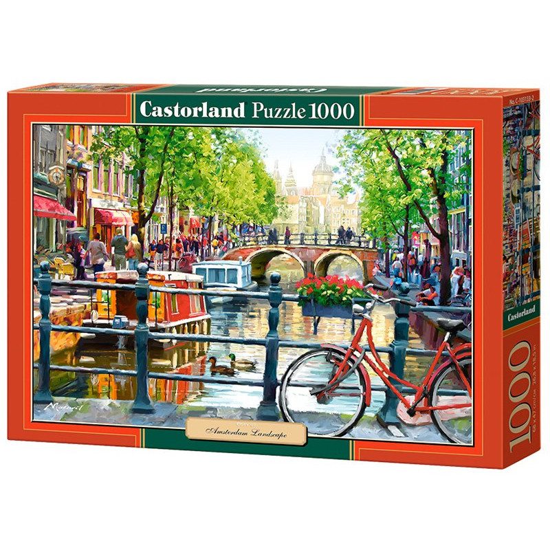 Amsterdam Landscape - Puzzle 1000 pièces - CASTORLAND
