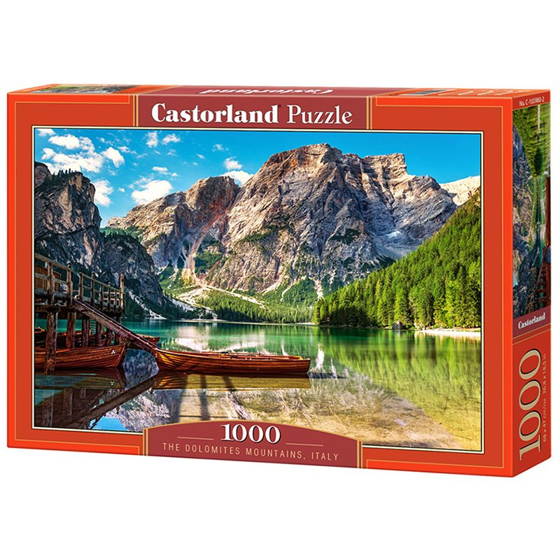Castorland Puzzle 1000 Pezzi - Fregata Rossa (C-104482-2), Multicolore