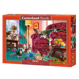 Naughty Kittens - Puzzle 500 pièces - CASTORLAND