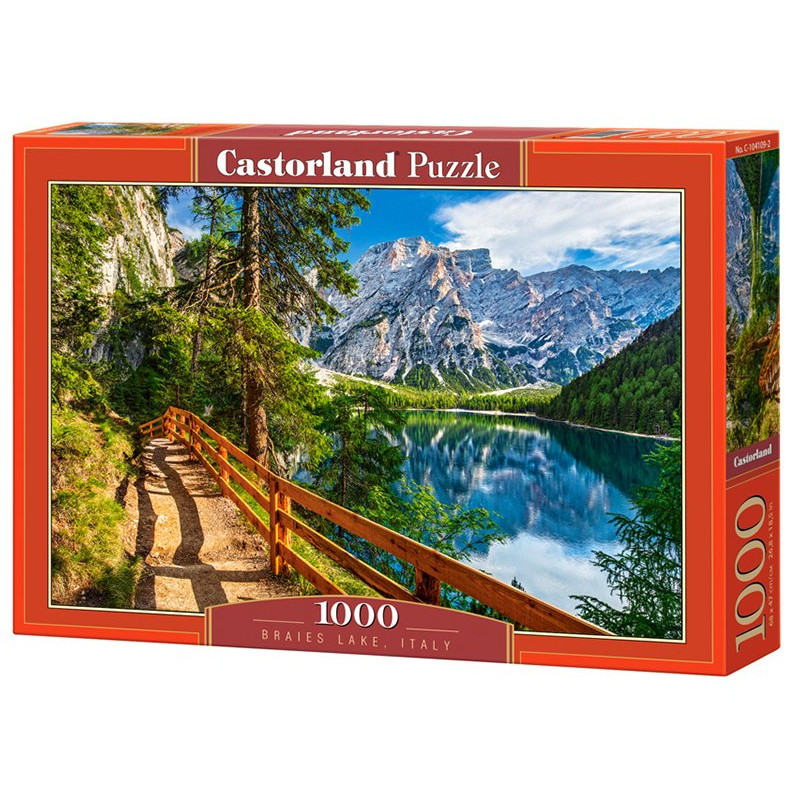 Braies Lake, Italy - Puzzle 1000 pièces - CASTORLAND