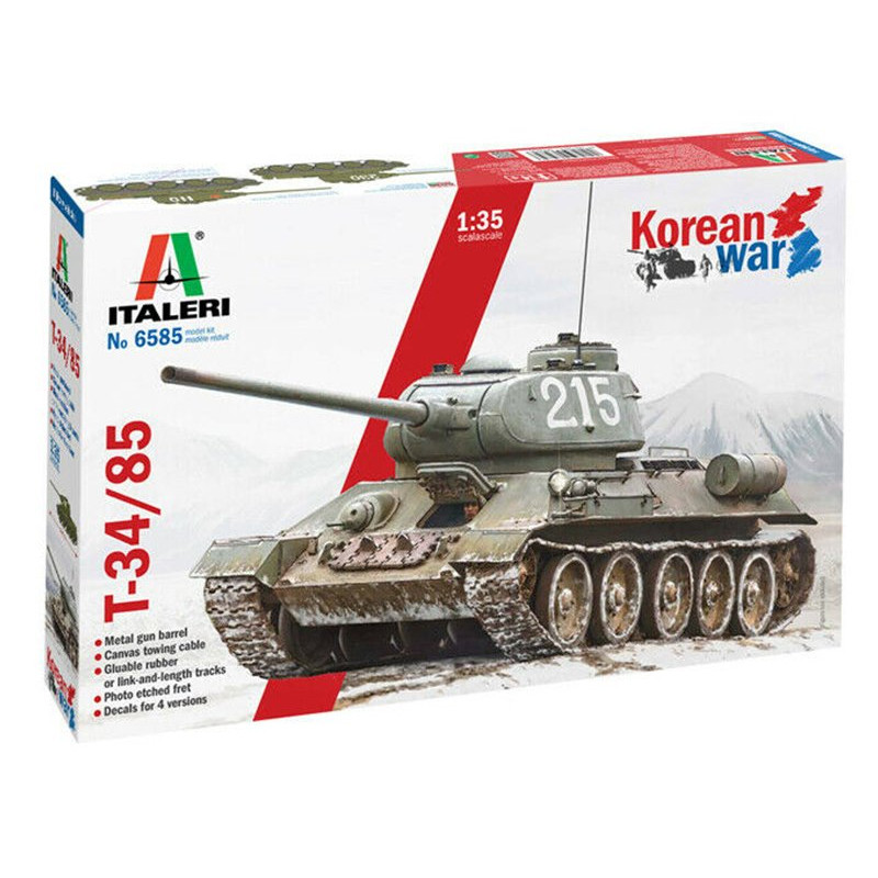 T-34/85 Guerre de Corée - 1/35 - ITALERI 6585