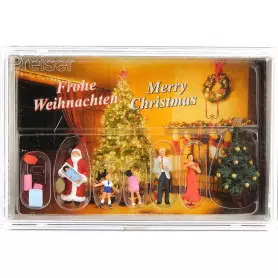 Scène de Noël - HO 1/87 - PREISER 10652