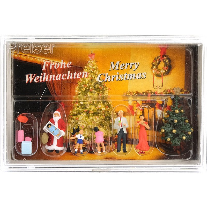 Scène de Noël - HO 1/87 - PREISER 10652