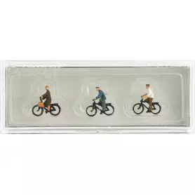 3 cyclistes - N 1/160 - PREISER 79087