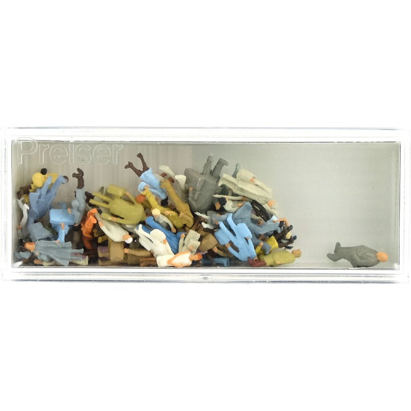 60 voyageurs et passants - N 1/160 - PREISER 79251