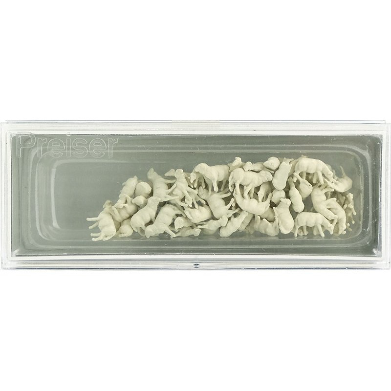 Troupeau de 60 moutons - N 1/160 - PREISER 79252