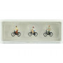 3 cyclistes - N 1/160 - PREISER 79089