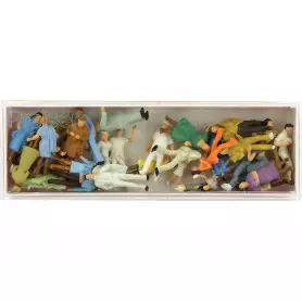 36 passants - HO 1/87 - PREISER 14412