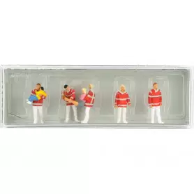 Equipe médicale - HO 1/87 - PREISER 10518