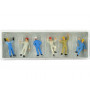 Ouvriers industriels - HO 1/87 - PREISER 10105
