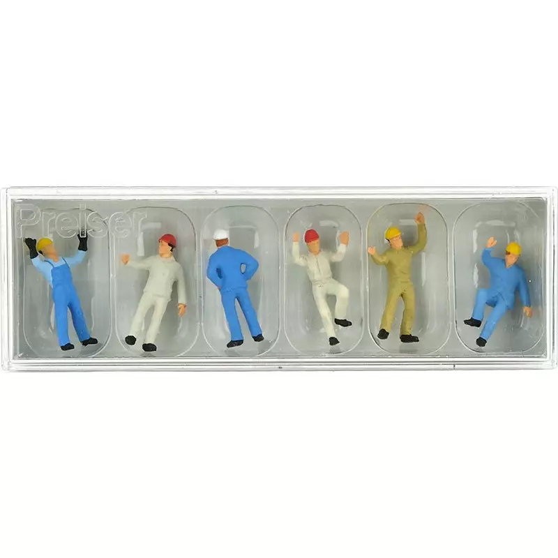 Ouvriers industriels - HO 1/87 - PREISER 10105