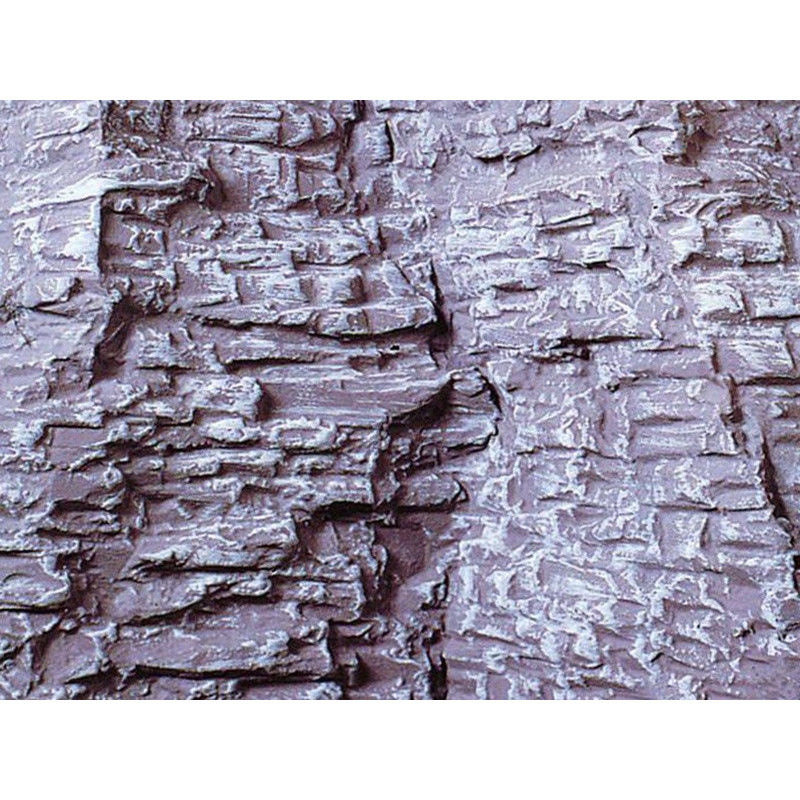 Heki 3139 - 2x plaque de décor rocher stratifié - 40 x 18 cm